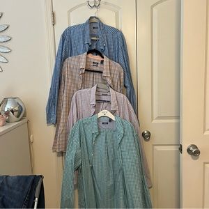 4 Izod Dress Shirts